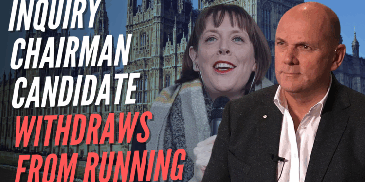 Only Remaining Rape Gang Inquiry Chairman Candidate Withdraws From Running – Guido Fawkes