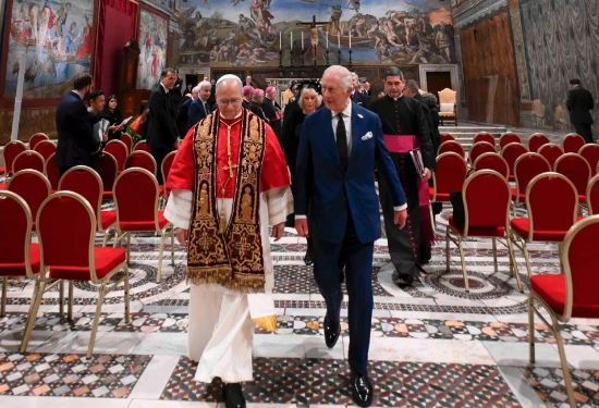 Pope Leo XIV and King Charles III make history with first joint prayer since Reformation