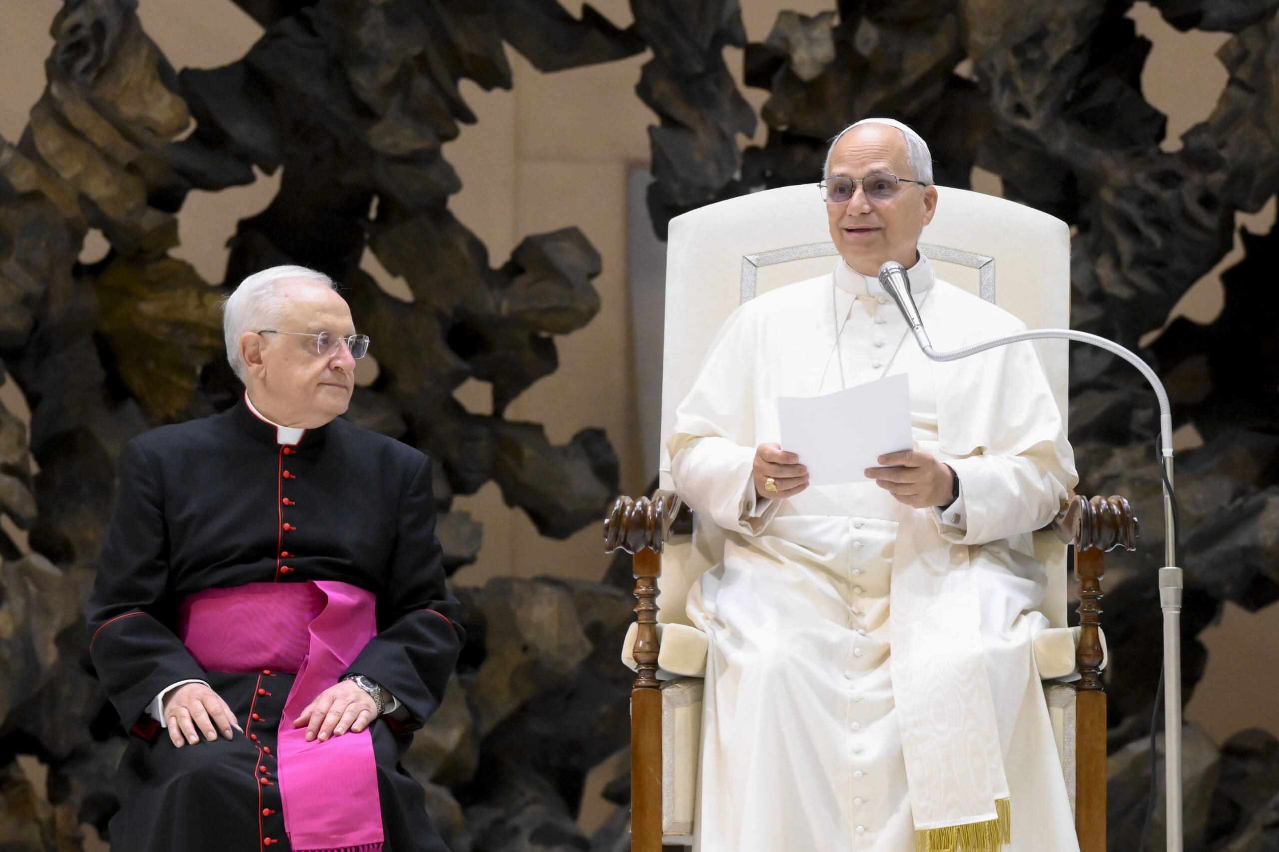 Pope Leo XIV encourages the Order of the Holy Sepulchre in its mission in the Holy Land