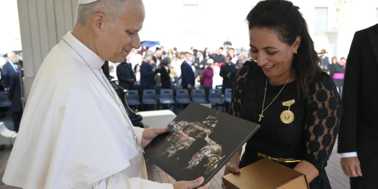 Pope Leo XIV gives Catholic educators lessons from St. Augustine