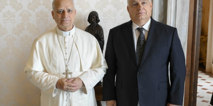 Pope Leo XIV meets with Viktor Orbán at the Vatican