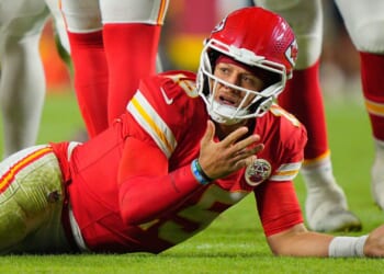 Postgame Brawl Erupts Between Chiefs and Lions After Patrick Mahomes Snubbed [WATCH]