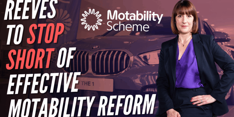 Reeves Set to Cut £1 Billion Support From Motability – Guido Fawkes