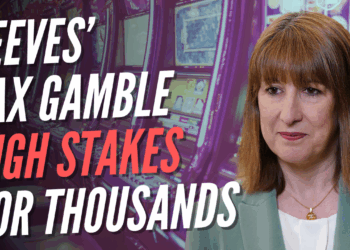 Reeves Warned Thousands of Jobs at Risk if Gambling Taxes Hiked – Guido Fawkes