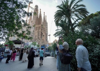 Sagrada Familia Basilica in Barcelona is now tallest church in the world