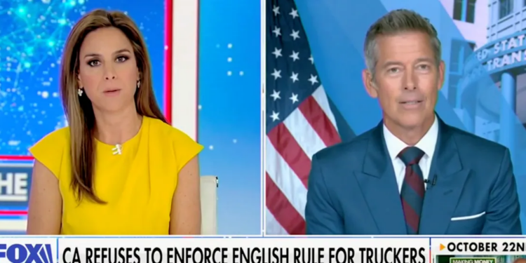 Sean Duffy Names The State That Won’t Comply With Trucking Requirements And The Millions They’ll Lose In Govt Funding