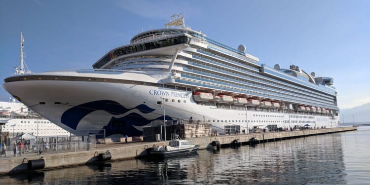 Search Underway After Cruise Crew Member Goes Overboard in the Mediterranean [WATCH]