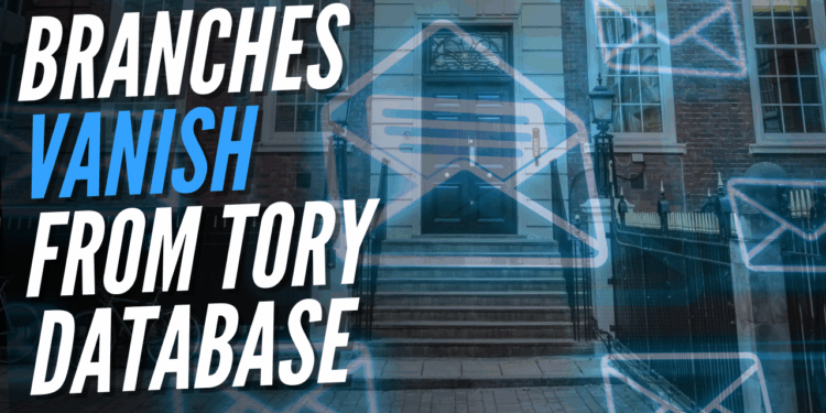 Tories Missing Hundreds of Basic Local Branch Contact Details – Guido Fawkes