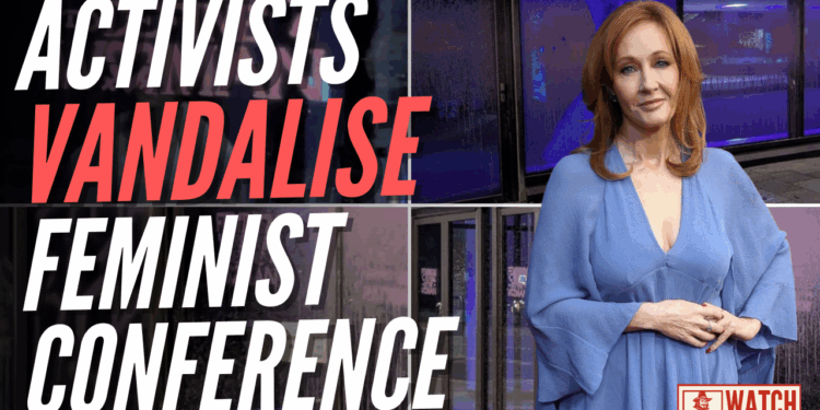 Trans Activists Smash Up Venue of JK Rowling Feminist Conference – Guido Fawkes
