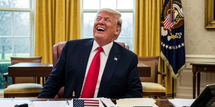 Trump Has Reporters Cracking Up During Oval Office Meeting with Canada's Carney [WATCH]