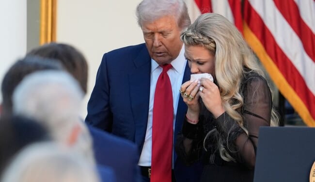 Trump Posthumously Awards Charlie Kirk the Presidential Medal of Freedom in Rose Garden Ceremony – Twitchy