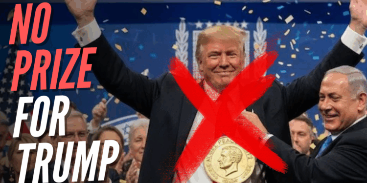 Trump Snubbed by Nobel Committee as María Machado Wins Peace Prize – Guido Fawkes