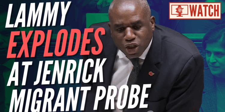 WATCH: David Lammy Loses Mind At Jenrick Over Migrant Sex Attacker Release