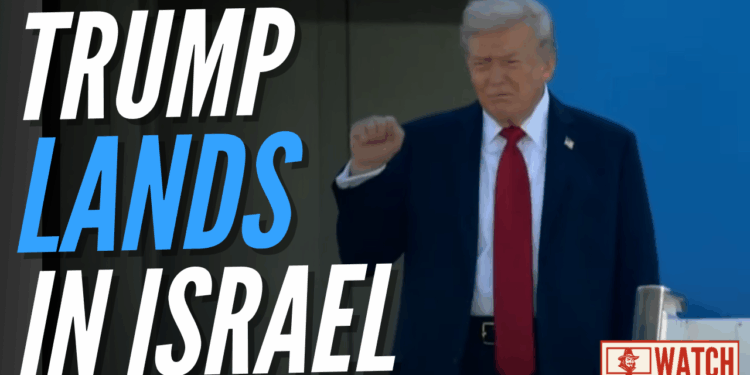 WATCH: Trump Arrives in Israel