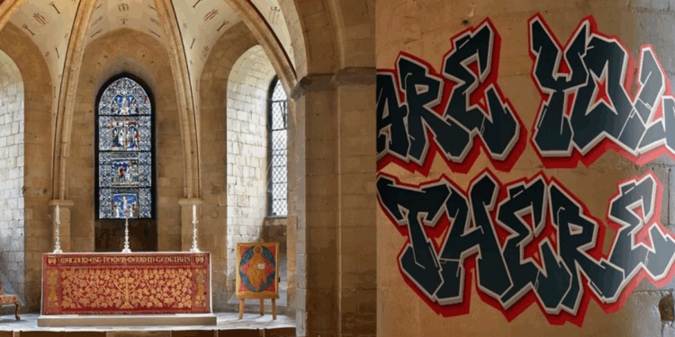 spray paint can’t cover over the cracks