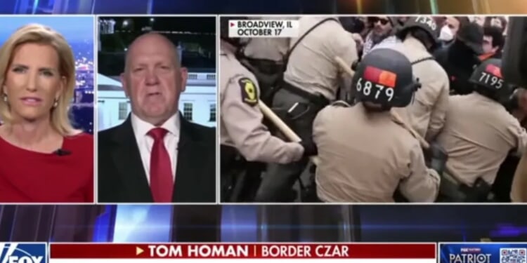 ‘Here’s What Should Happen’: Tom Homan Knows A Way To Stop Pritzker And Johnson From Opposing ICE