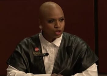 ‘Squad’ racist uncorks ‘stolen land’ rant on Columbus Day