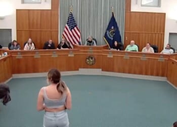 ‘You uncomfortable?’ Moms undress in front of school board that supports trans kids in locker rooms
