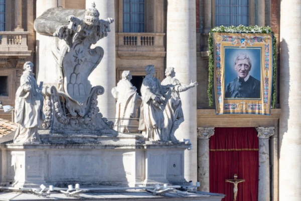 On Nov. 1, 2025 St. John Henry Newman was proclaimed the 38th Doctor of the Church. Credit: Daniel Ibáñez/EWTN News