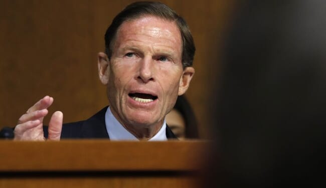Sen. Dick Blumenthal Says New Secret Donors to the East Wing Ballroom Have Been Revealed – Twitchy