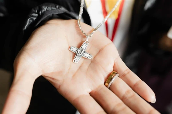 IBVM sisters received their CJ crosses on Nov. 4, 2025, following the officially merger decree. The two religious groups merged into one congregation on Nov. 4, bringing over 1,800 sisters together across 40 countries. Credit: Photo courtesy of Congregatio Jesu