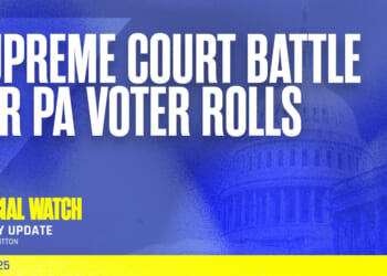 Supreme Court Battle for PA Voter Rolls