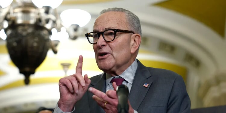 Eight Senate Democratic Caucus Members Defy Chuck Schumer To Advance Deal That Would End Shutdown