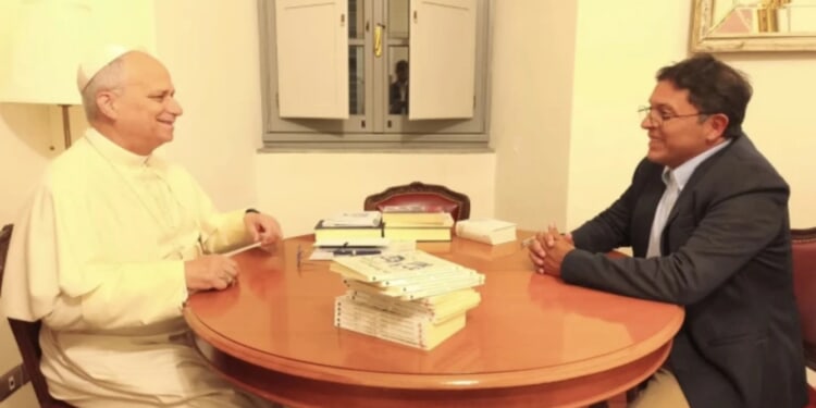 New book recounts anecdotes from Pope Leo XIV’s life, including the day he was reported dead