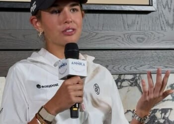 Trump's granddaughter adds buzz to LPGA tournament