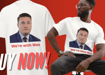 'We're With Wes' Premium T-Shirt Collection – Guido Fawkes