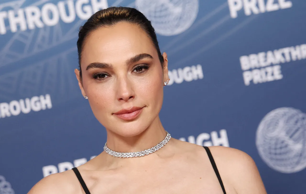 Israeli actress Gal Gadot attends the 11th Breakthrough Prize ceremony at Barker Hangar in Santa Monica, California, on April 5, 2025. (Photo by Michael Tran / AFP) (Photo by MICHAEL TRAN/AFP via Getty Images)