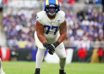 Rams LT Alaric Jackson will play Sunday after being sued over sex video