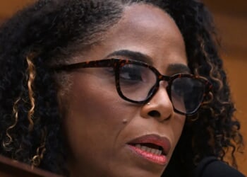 ‘Quick I’m Up Next’: Dem Del. Plaskett Caught Texting Epstein To Help Steer Questioning During Congressional Hearing