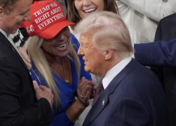 Marjorie Taylor Greene, Georgia Republican, blames Epstein files for breakup with Trump