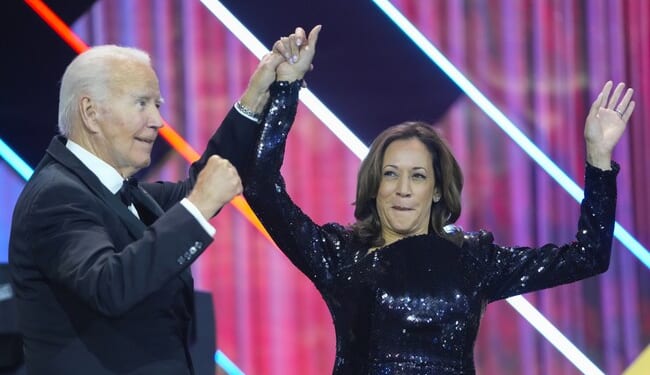 What Did She Say?! Kamala Sits Next to Joe and Jill Biden at Dick Cheney's Funeral and AWKWARD (Watch) – Twitchy