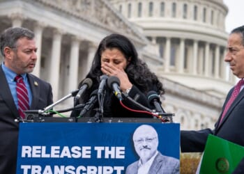 Khashoggi's widow and Democrats demand release of transcript with Saudi crown prince and Trump