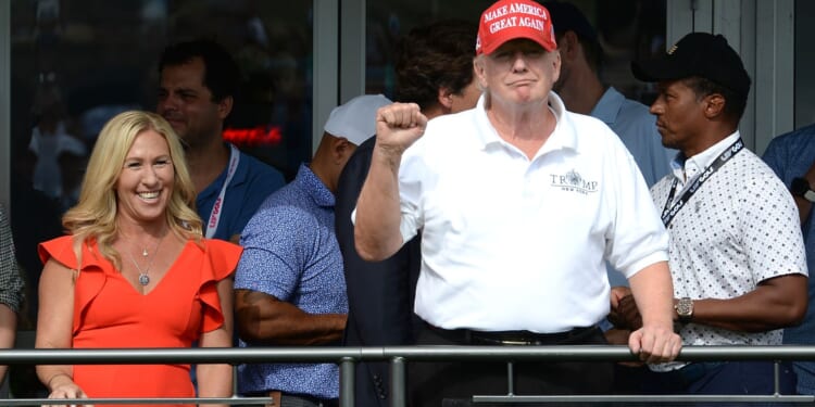 Trump Responds to Marjorie Taylor Greene's Resignation from Congress