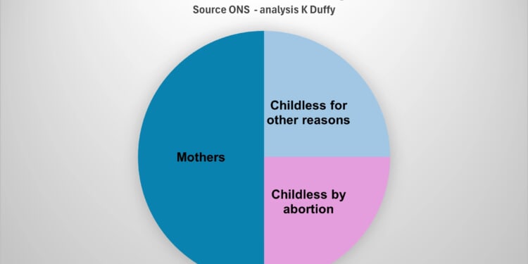 Report links rising childlessness to abortion amid record-low fertility in England, Wales