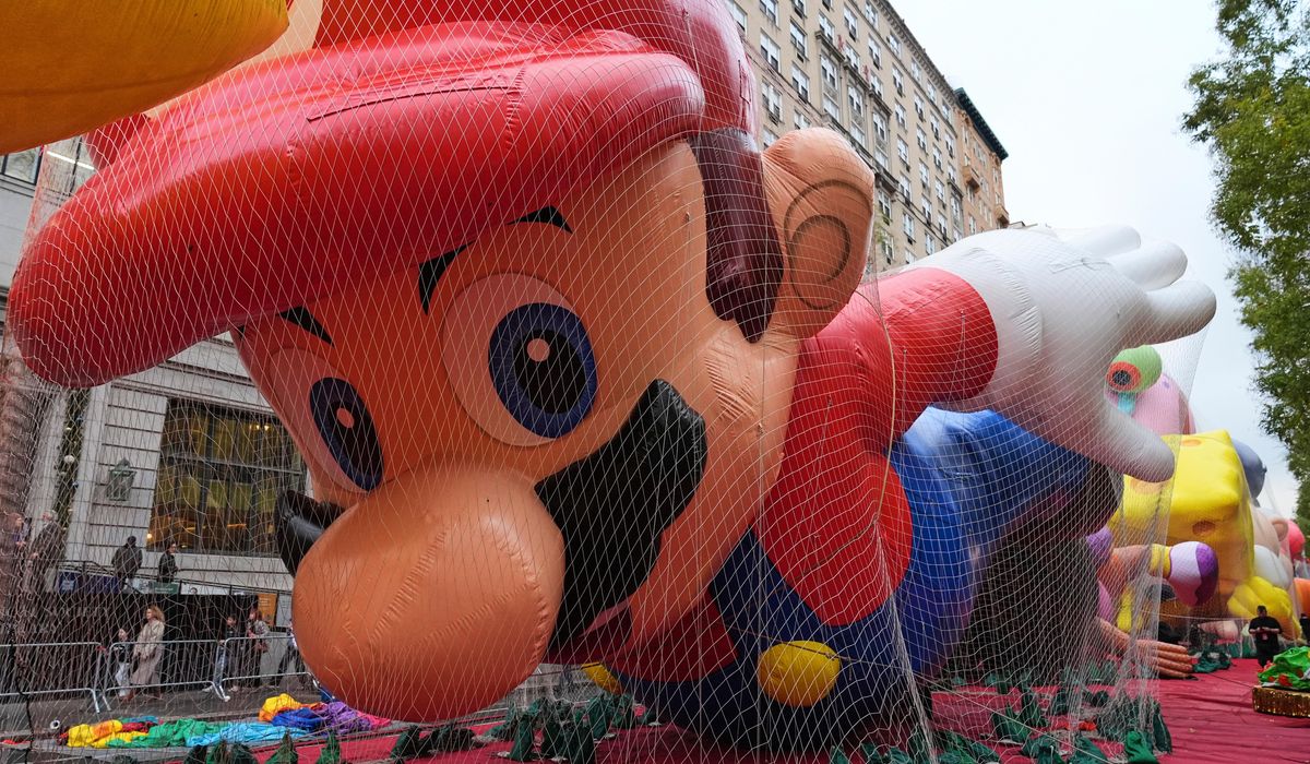 A welcome form of inflation: Balloons take shape for Macy's Thanksgiving Day Parade