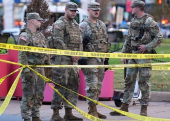 Gunman ambushes National Guard soldiers two blocks from White House in Washington D.C.