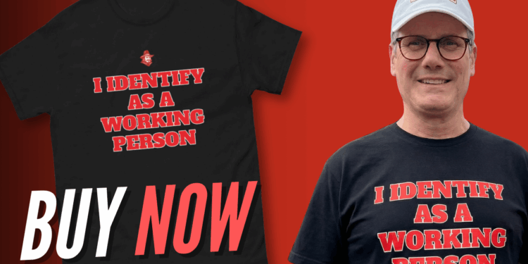 ‘I Identify As a Working Person’ Premium T-Shirt Collection! – Guido Fawkes