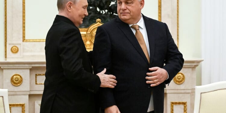 Hungary's Viktor Orban seeks more Russian oil and gas at Kremlin talks with Vladimir Putin