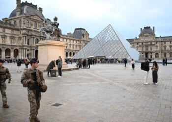4th member of Louvre heist gang said to be arrested in Paris, entire gang believed to be caught
