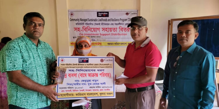 Caritas Bangladesh helps 'tiger widows' rebuild lives with sewing machines and hope