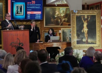 Long-lost Rubens painting depicting crucifixion sells for $2.7M