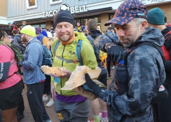 Big guts, bigger smiles: Taco Bell 50K draws hundreds for running, eating challenge