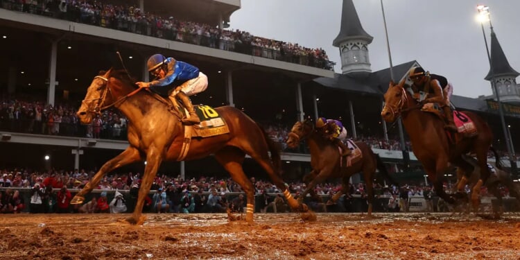 Ambulance Darts Through Live Horse Race In Absolutely Wacky Video