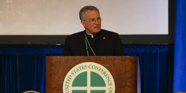 Archbishop Broglio’s leadership of bishops’ conference included defense of religious freedom, immigration