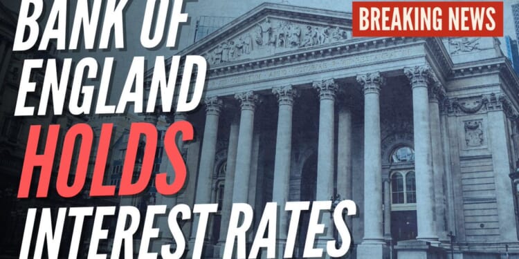 Bank of England Holds Interest Rates at 4%