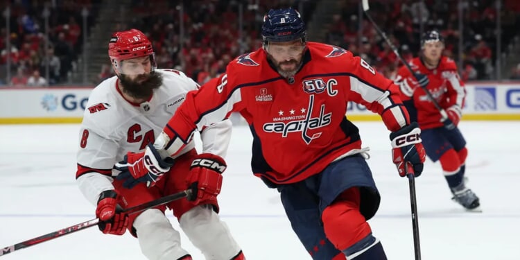 Brawl Between Capitals-Hurricanes Gets So Wild That We Had Bloodshed, Rabid Mascot Trying To Get Involved